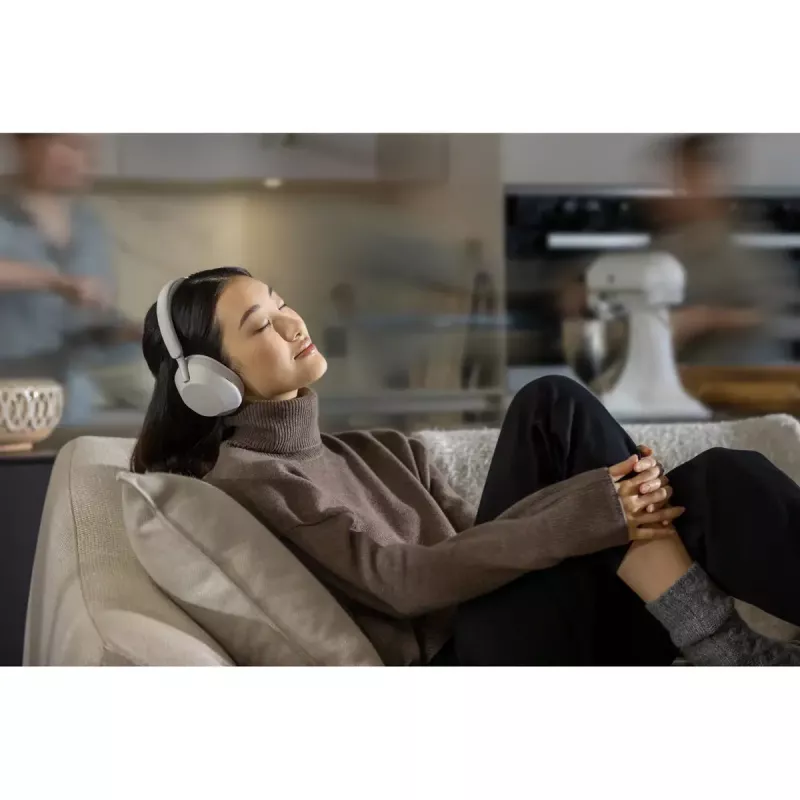 Sony WH-1000XM5 auscultadores com fios e sem fios de arco telefone/música Bluetooth prateado, branco