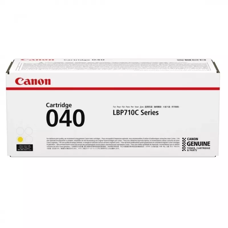 Cartucho de toner Canon 040 1 unid. original amarelo