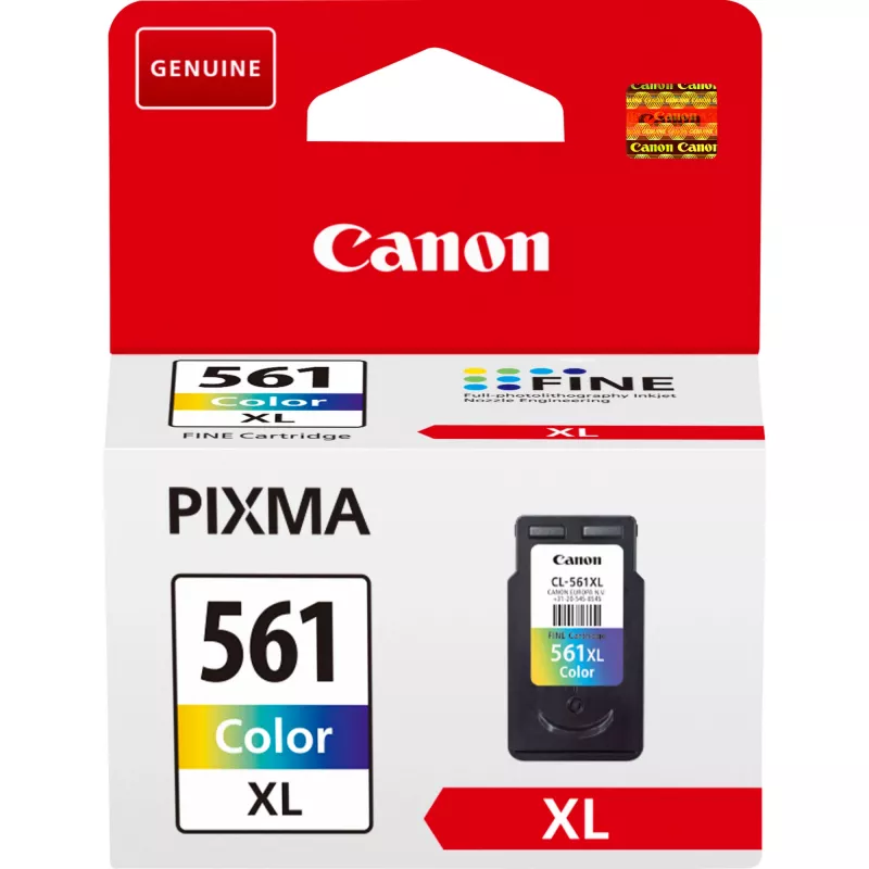 Cartucho de tinta Canon CL-561XL ciano magenta amarelo