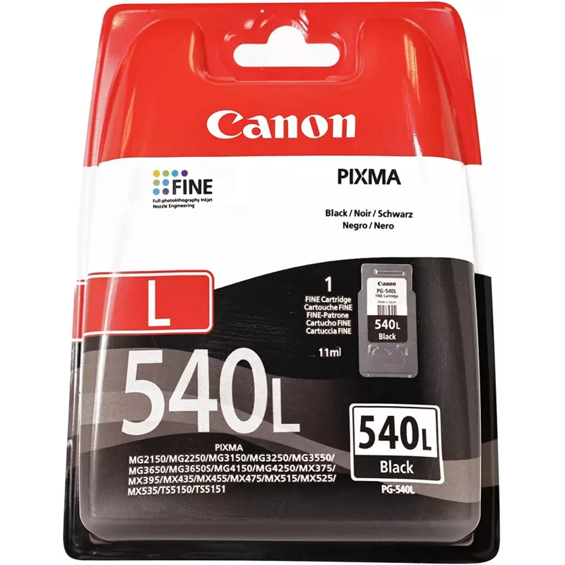 Cartucho de tinta Canon PG-540L 1 unid. Original alcance padrão preto