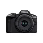 Câmara sem espelho Canon EOS R50 preta 24,2 MP vídeo 4K