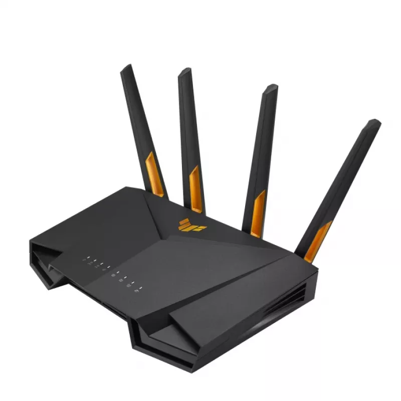 ASUS TUF Gaming AX3000 V2 Router Wi-Fi Gigabit Ethernet Banda dupla (2,4 GHz / 5 GHz) Preto, Laranja