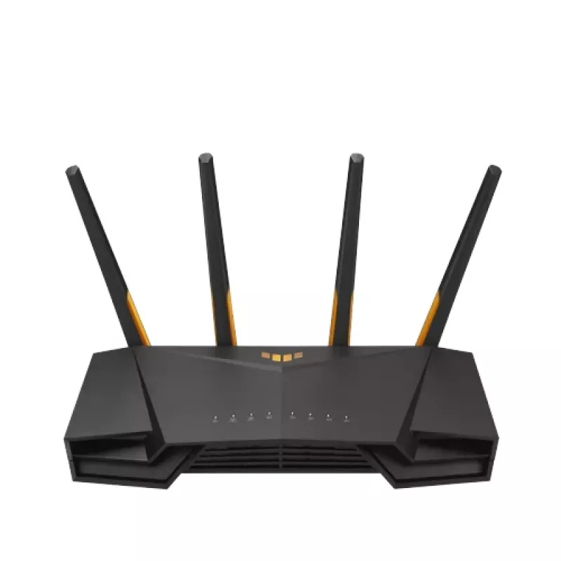 ASUS TUF Gaming AX3000 V2 Router Wi-Fi Gigabit Ethernet Banda dupla (2,4 GHz / 5 GHz) Preto, Laranja