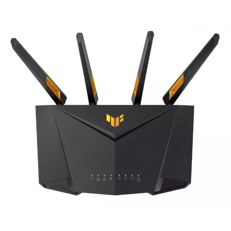 ASUS TUF-AX4200 Router Wi-Fi Gigabit Ethernet Banda dupla (2,4 GHz / 5 GHz) Preto