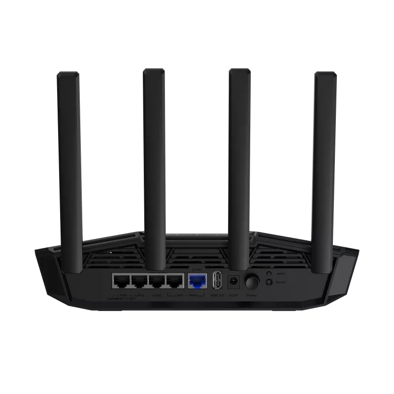 ASUS TUF-BE3600 Router Wi-Fi Gigabit Ethernet Banda dupla (2,4 GHz / 5 GHz) Preto