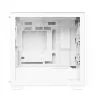 Caixa de PC ASUS A21 PLUS Micro ATX branco — suporta Micro ATX/Mini-ITX, 3 ventoinhas frontais de 120mm, 1 ventoinha traseira de 120mm, radiador frontal de 360mm, GPU até 380 mm