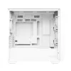 Caixa de PC ASUS A21 PLUS Micro ATX branco — suporta Micro ATX/Mini-ITX, 3 ventoinhas frontais de 120mm, 1 ventoinha traseira de 120mm, radiador frontal de 360mm, GPU até 380 mm