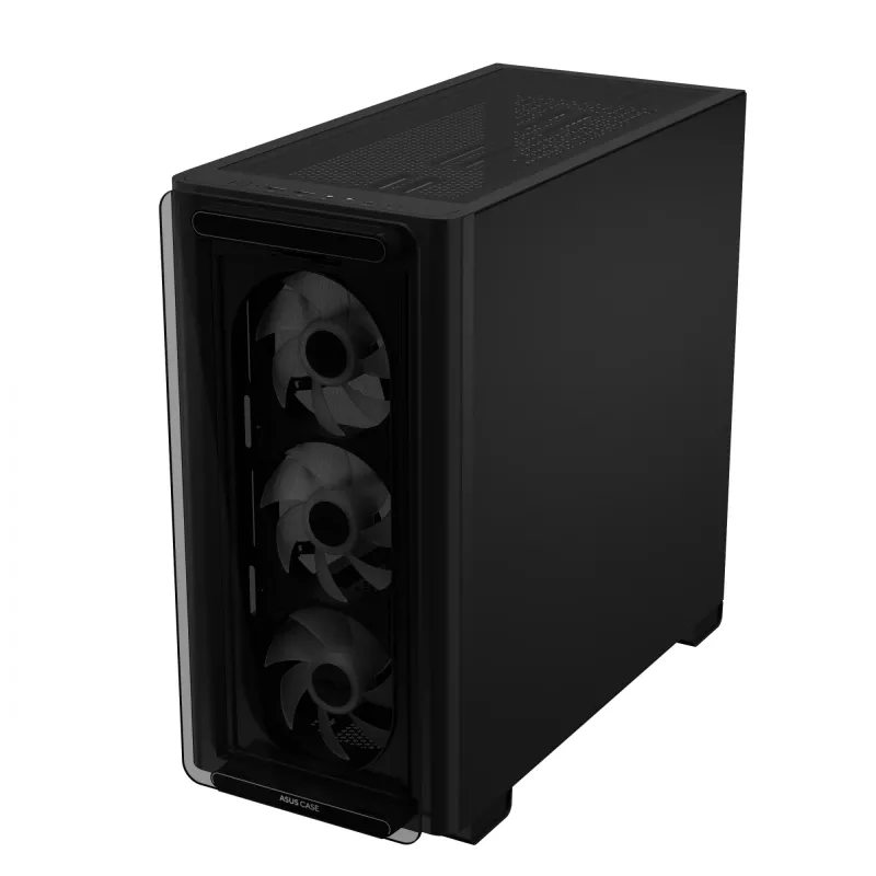 ASUS A23 PLUS TG ARGB Preto, PC, Preto, micro ATX, Mini-ITX, Multicolor, 16,5 cm, 38 cm