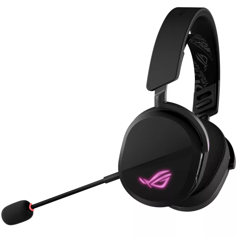ASUS ROG Pelta Headset com fios & sem fios Arco de cabeça Gaming USB Type-C Bluetooth Preto