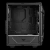 Caixa de PC ASUS TUF GAMING CASE GT301 — Torre Midi ATX, vidro temperado, 3 ventoinhas frontais de 120mm, 1 ventoinha traseira de 120mm, suporta ATX/Micro-ATX/Mini-ATX