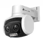 TP-Link VIGI Câmara de rede Pan Tilt Varifocal de dupla lente Full-Color exterior 4MP