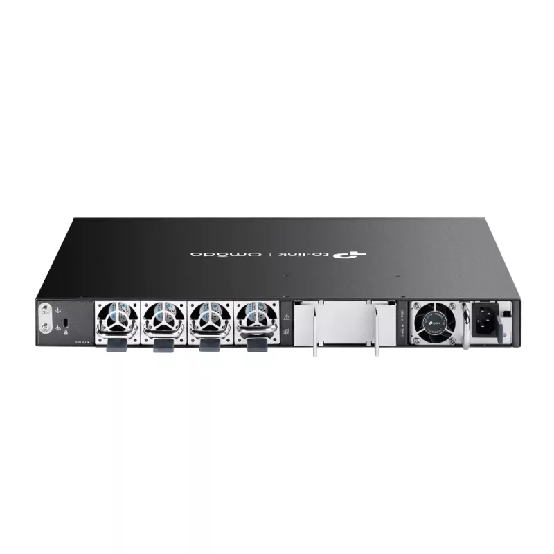 TP-Link Omada Switch PoE+ gerido L3 empilhável Gigabit de 48 portas com 6 slots 10G