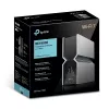 TP-Link Archer BE19000 Router Tri-Band Wi-Fi 7, Wi-Fi 7 (802.11be), Tri-Band (2,4 GHz / 5 GHz / 6 GHz), Ethernet LAN, Preto, Aço inoxidável, Router de secretária