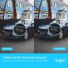 Câmara WiFi de segurança com rotação/inclinação TP-Link Tapo para exterior, Câmara de vigilância IP, Interior e exterior, Sem fios, Amazon Alexa e Google Assistant, Interno, CE, FCC, RoHS, RCM