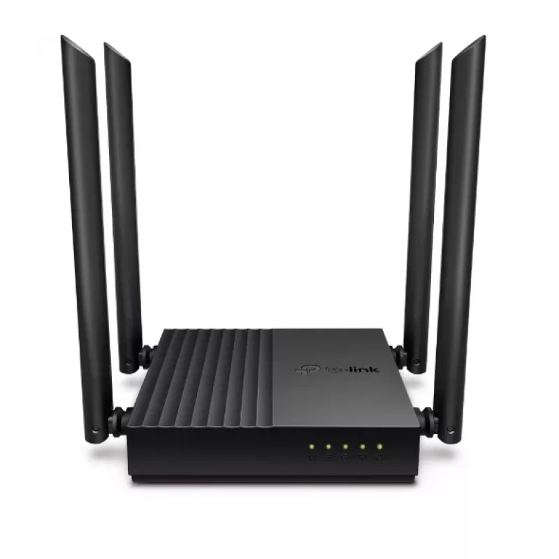 Router Wi-Fi TP-Link Archer C64 Gigabit Ethernet Banda dupla (2,4 GHz / 5 GHz) Preto