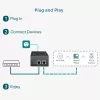 Adaptador PoE TP-Link TL-POE170S Gigabit Ethernet 60W