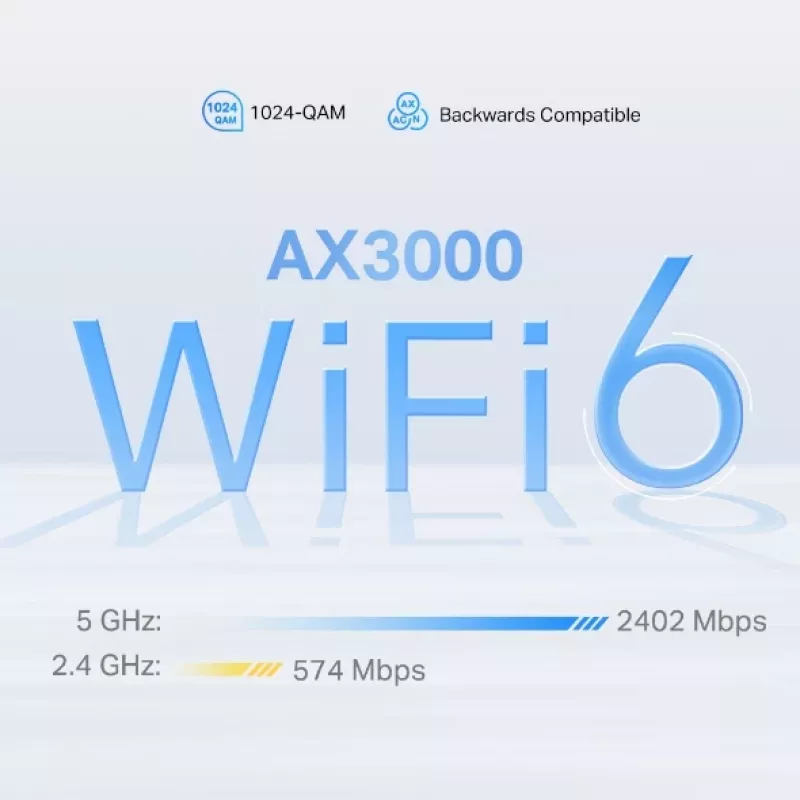 Router TP-Link 5G AX3000 Whole Home Mesh Wi-Fi 6, com modem 5G integrado