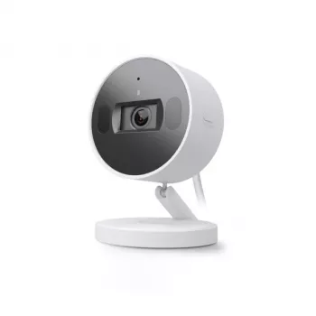 Câmara Wi-Fi de segurança doméstica inteligente TP-Link AI, câmara de vigilância IP, interior, sem fios, secretária, branco, 120°
