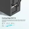 Adaptador PCIe TP-Link AX1800 Wi-Fi 6 Bluetooth 5.2, interno, sem fios, PCI Express, Wi-Fi / Bluetooth, 1800 Mbit/s, preto