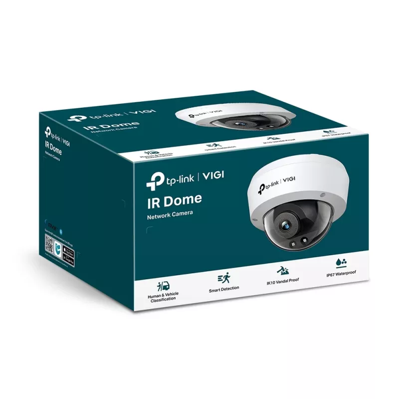 Câmara de vigilância IP TP-Link VIGI 4MP IR Dome