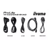 Monitor de computador iiyama TF4339AS-B1AG 108 cm (42,5 polegadas) 3840 x 2160 píxeis 4K Ultra HD LED ecrã tátil preto