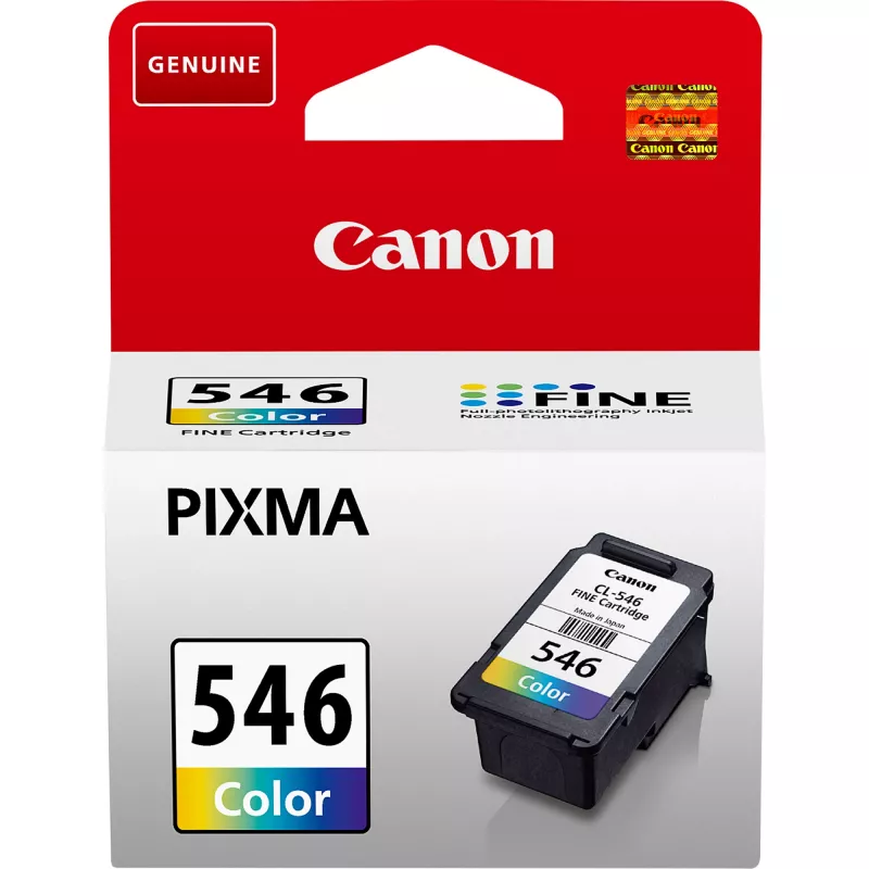 Tinteiro Canon CL-546 tricolor ciano magenta amarelo