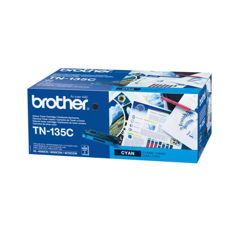 Brother TN-135C toner 1 unid. original ciano