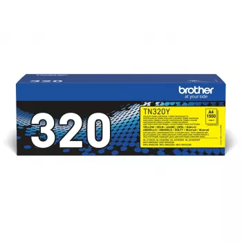 Brother TN-320Y toner 1 unid. original amarelo