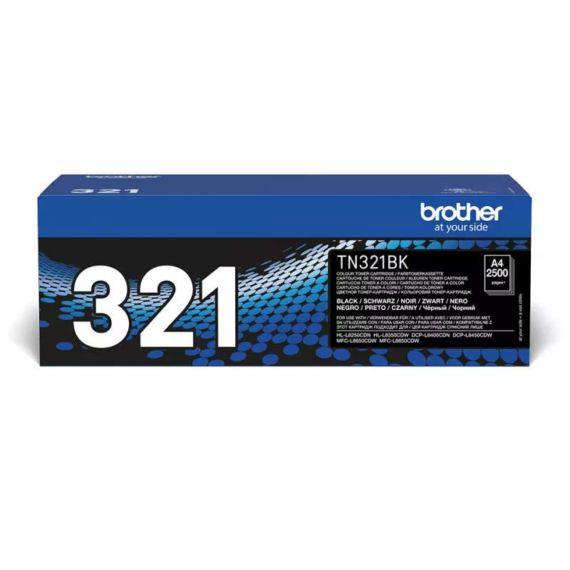 Brother TN-321BK toner 1 unid. original preto