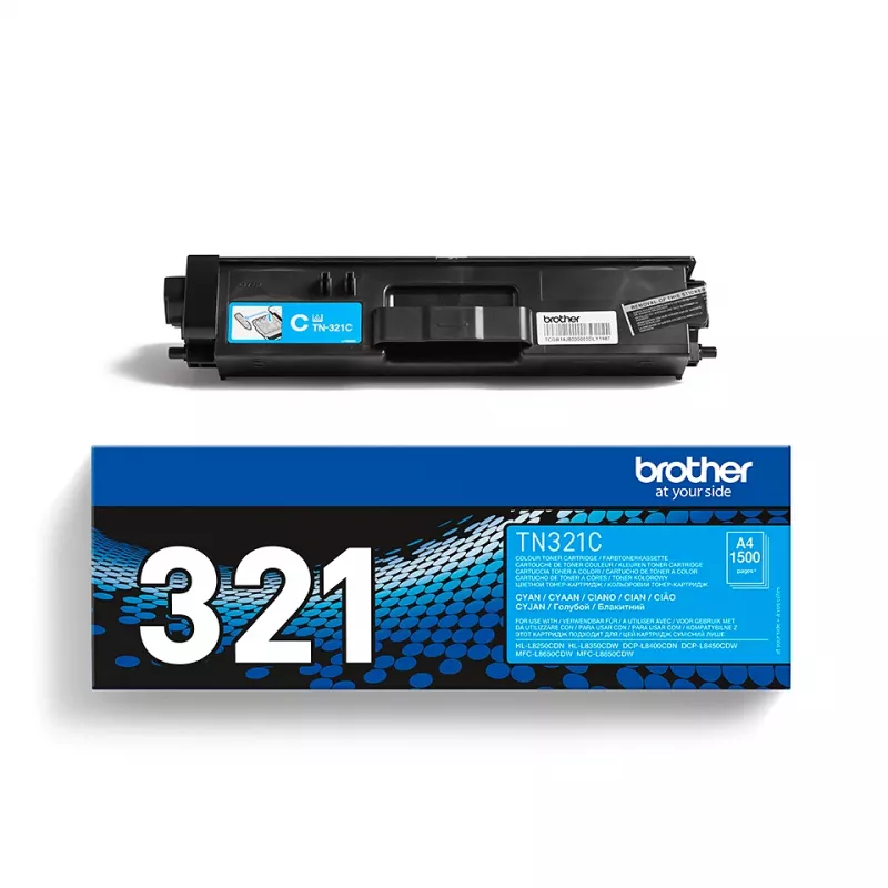 Brother TN-321C toner 1 unid. original ciano