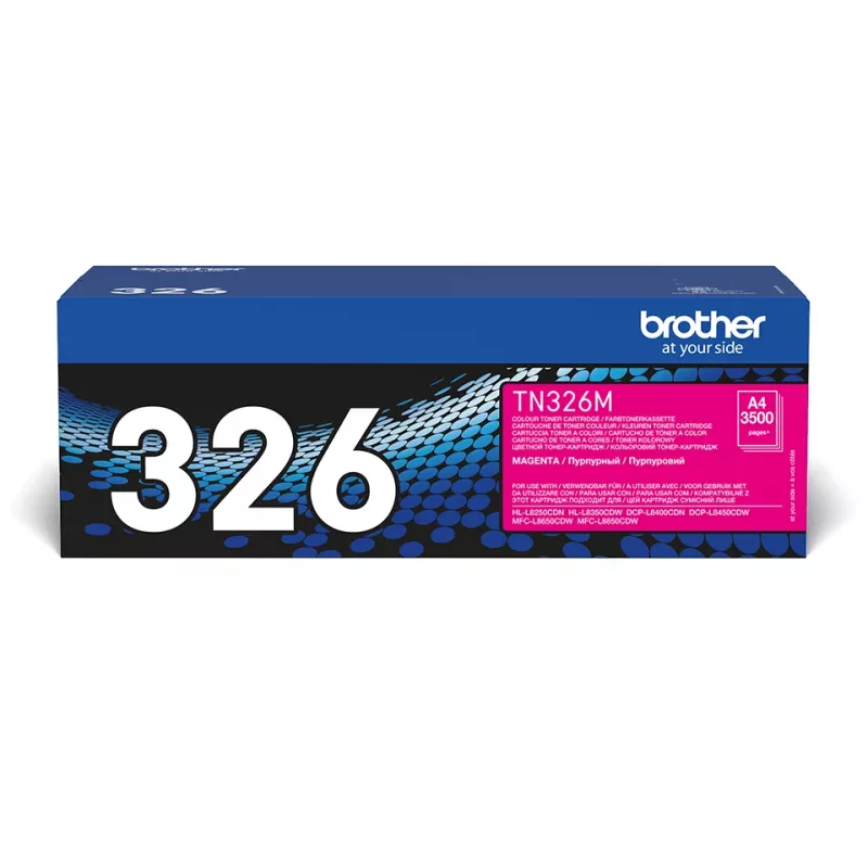 Brother TN-326M toner 1 unid. original magenta