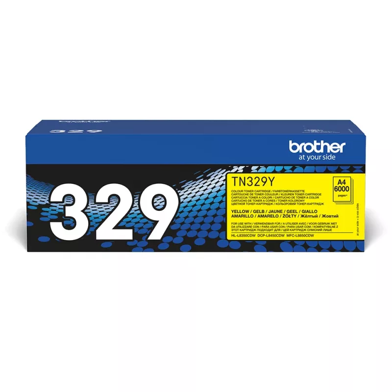 Brother toner TN-329 TN329 amarelo 3000 páginas