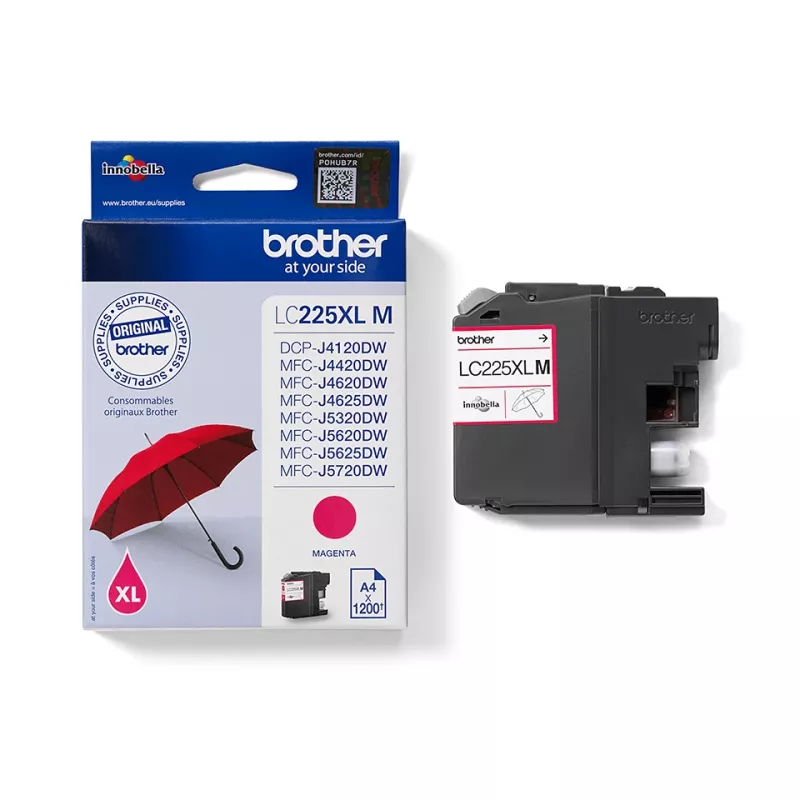 Brother LC225XLM tinteiro 1 unid. original magenta