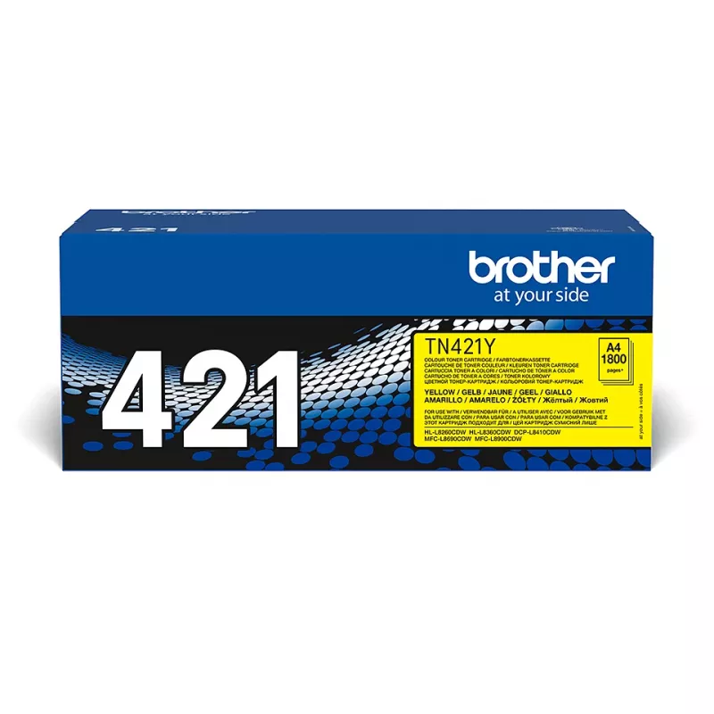 Brother TN-421Y toner 1 unid. original amarelo
