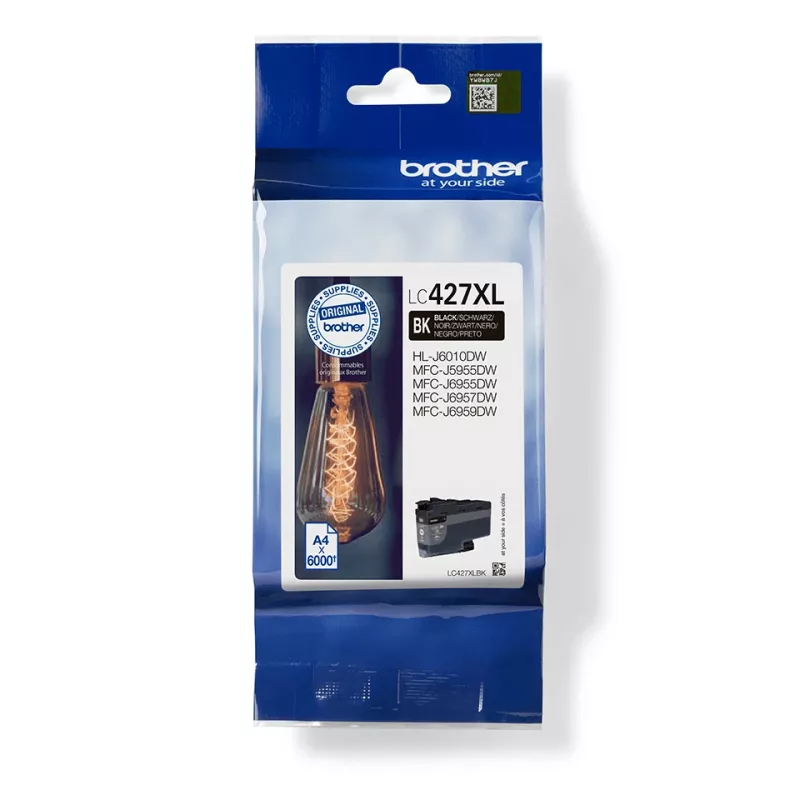 Brother LC-427XLBK tinteiro 1 unid. original alto rendimento (XL) preto