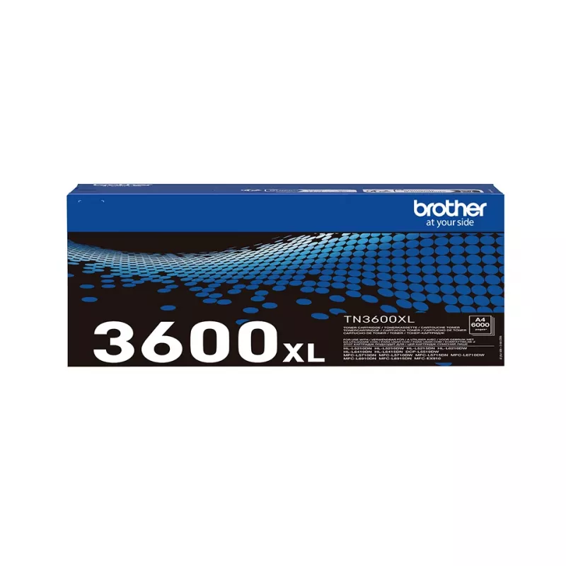 Brother TN-3600XL toner 1 unid. original preto