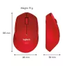 LOGITECH M330 Silent Plus vermelho
