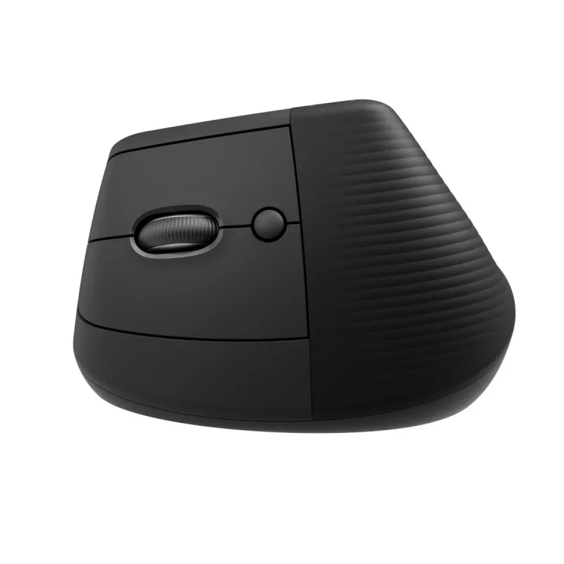 LOGITECH Lift Rato Ergonómico Vertical - para canhotos - sem fios - preto grafite