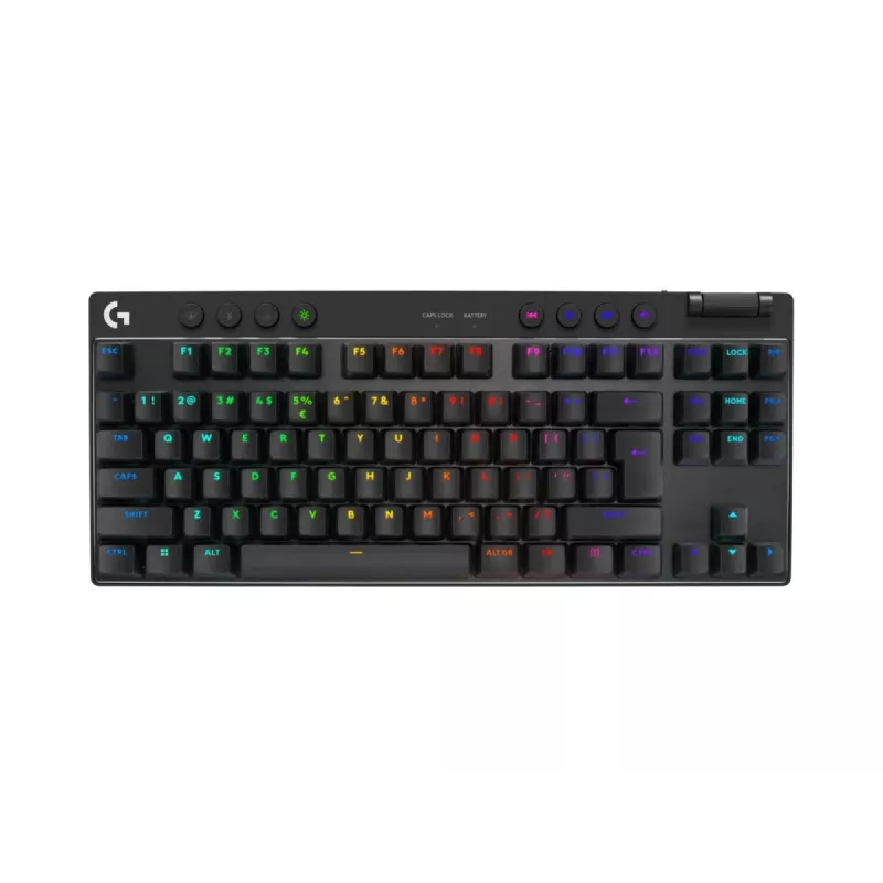 Teclado sem fios Logitech PRO X TKL US preto 920-012136