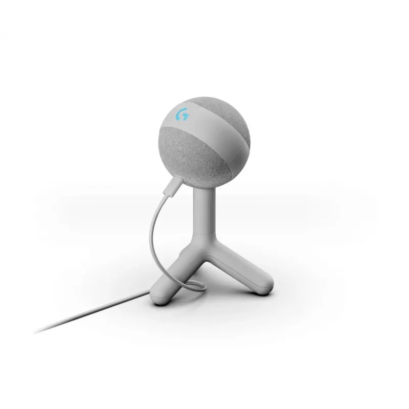 LOGITECH Yeti Orb - USB - microfone - branco