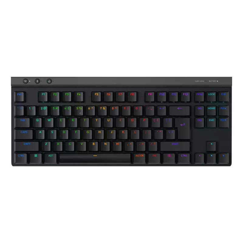 Teclado Logitech G G515 Gaming USB RF Wireless Bluetooth QWERTY US International preto