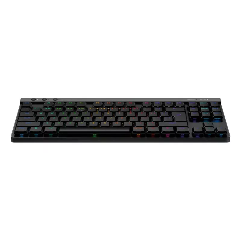 Teclado Logitech G G515 Gaming USB RF Wireless Bluetooth QWERTY US International preto