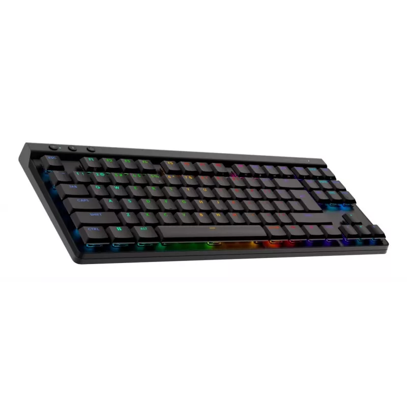 Teclado Logitech G G515 Gaming USB RF Wireless Bluetooth QWERTY US International preto