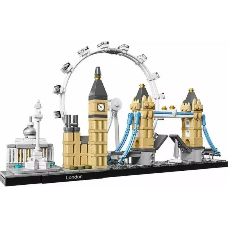 LEGO Architecture Londres 21034 Conjunto de construção — 468 peças, modelo de monumento da cidade