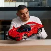LEGO Technic Conjunto Ferrari Daytona SP3 à escala 1:8, 3 778 peças, vermelho, 6,99 kg