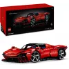 LEGO Technic Conjunto Ferrari Daytona SP3 à escala 1:8, 3 778 peças, vermelho, 6,99 kg