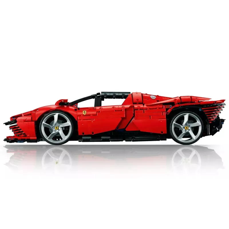 LEGO Technic Conjunto Ferrari Daytona SP3 à escala 1:8, 3 778 peças, vermelho, 6,99 kg