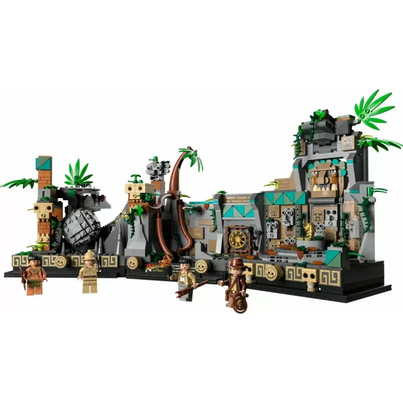LEGO Indiana Jones Conjunto de construção Templo do Ídolo Dourado 77015 Kit de aventura