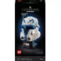Capacete de exposição de construção LEGO Star Wars Captain Rex 75349 — 854 peças, peça de colecionador para adultos (18+)