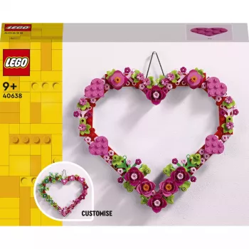 40638 Decoração de coração, brinquedo de construção